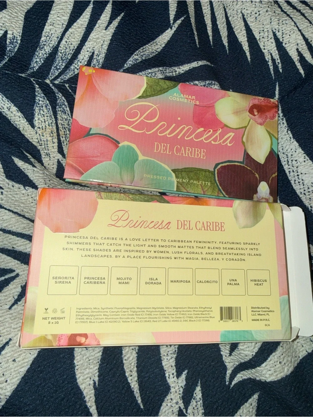 Alamar cosmetics eyeshadow pallet